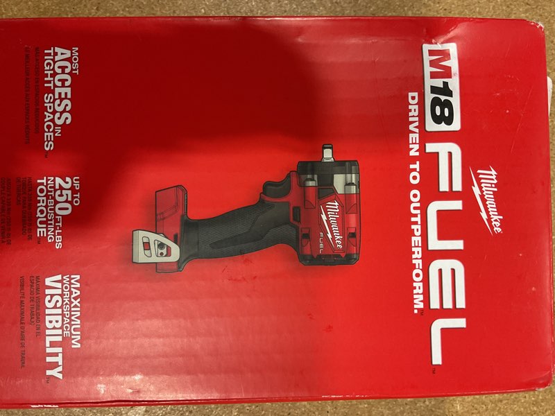Milwaukee 2854-20 M18 18V Fuel 3/8" Compact Impact Wrench W/ Friction Ring