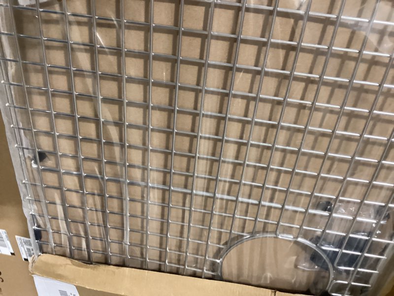 Condition photo showing New/Like New for Serene Valley Sink Bottom Grid 29-1/2" x 16-1/2", Rear Drain with Corner Radius 3/16", Sink Grids Stainless Steel NDG3017R