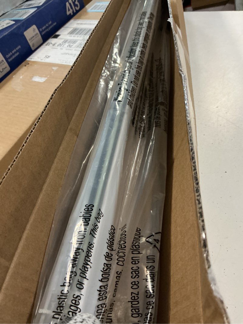 Condition photo showing Good Condition for no drill blinds for windows 1" vinyl l-shaped slats cordless mini blinds for home, for window size 31" w × 48" h white white 31" w × 48" h