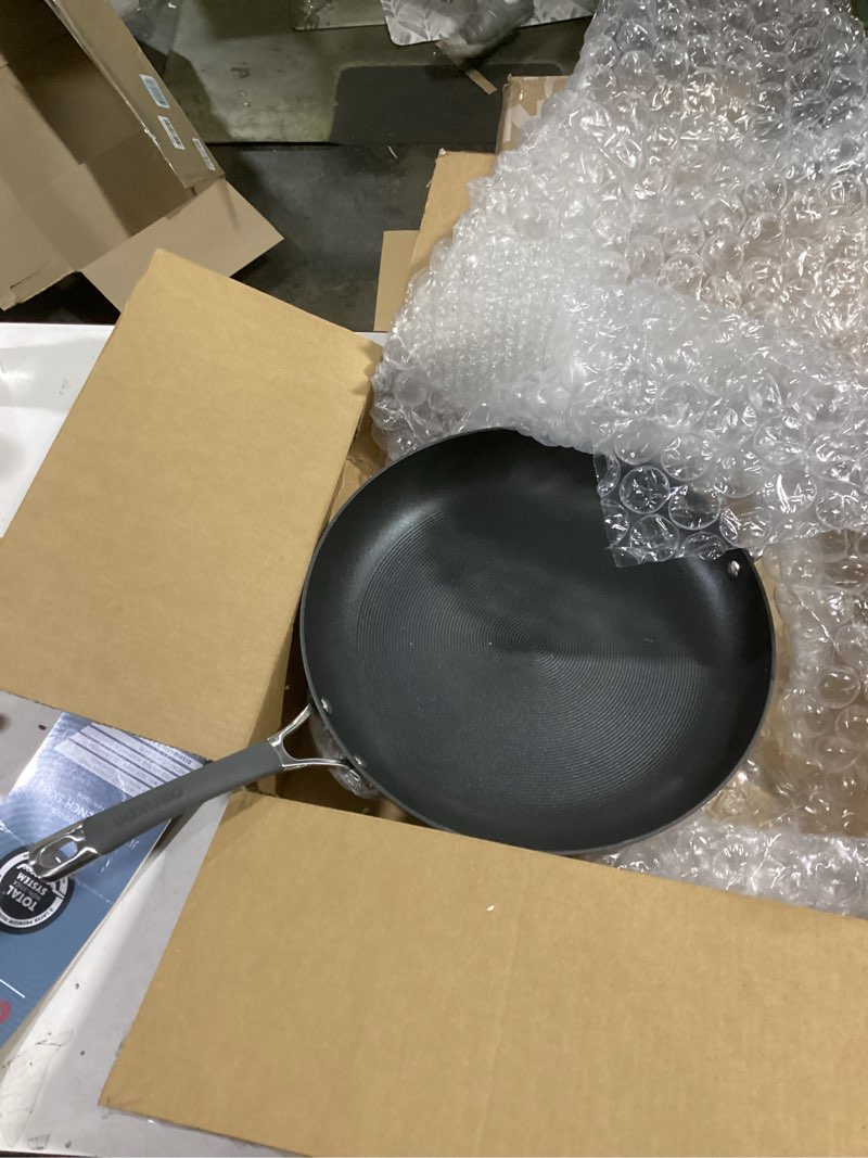 Condition photo showing Good Condition for Circulon - 83906 Circulon Radiance Hard Anodized Nonstick Frying Pan / Fry Pan / Hard Anodized Skillet with Helper Handle - 14 Inch, Gray