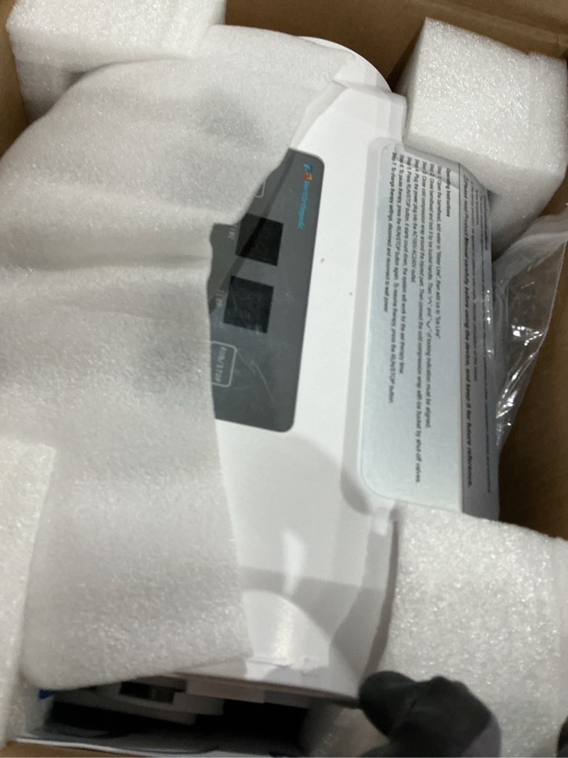 Condition photo showing Good Condition for ice machine for knee after surgery, ice therapy machine with universal pad, cold therapy machine for knee, shoulder, hip, leg and hip