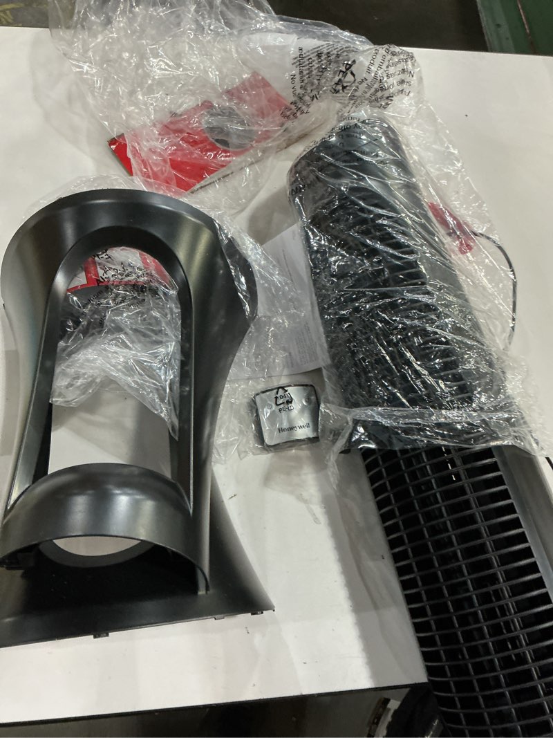 Condition photo showing Good Condition for honeywell quietset tower fan 8 speed - black