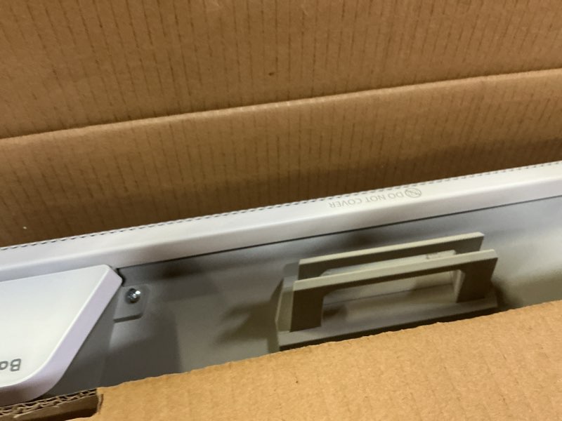 Condition photo showing As Is for Ballu Convection Panel Space Heater for Large Room,1500W Electric Heater with Programmable Thermostat,WiFi App Control,Standing or Wall Mount,Smart Quiet Heater for Indoor Use,Works with Alexa,White Standard White