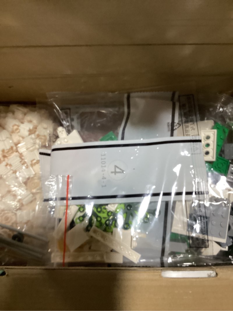 Condition photo showing As Is for Sosuy Bumper-Boat Ride Building Blocks Set, 2044+ Pcs Amusement Park Model with Motor Remote Control, STEM Engineering Toy for Boys Adults, Teens, Girls, Creative City for Collectors Blue