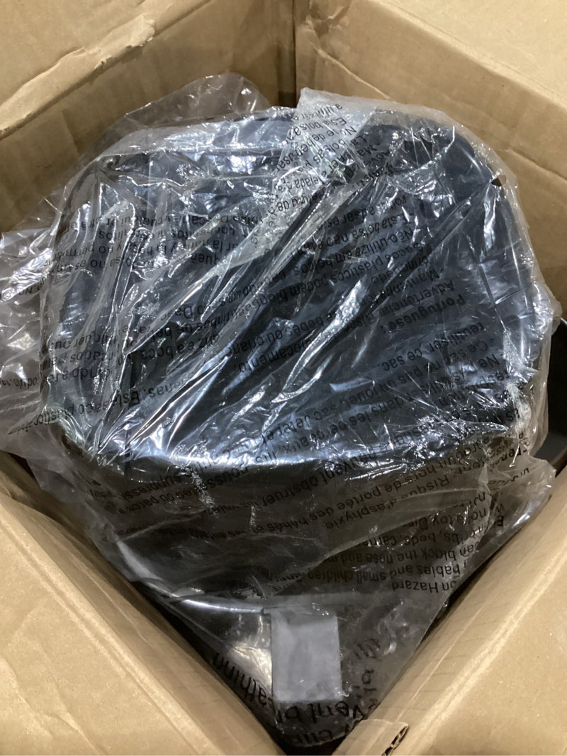 Condition photo showing New/Like New for CHEFMAN 2 Qt Mini Air Fryer – Digital Space-Saving Compact Air Fryer with Nonstick and Dishwasher Safe Basket, Quick & Easy Meals in Minutes, Features Digital Timer and Shake Reminder – Black 2 Quart Black