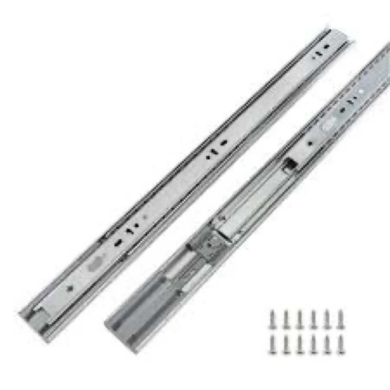 2 Pairs Soft Close Drawer Slide, 16” Full Extension Cabinet Runner,Heavy Duty 100lb Load Capacity Si