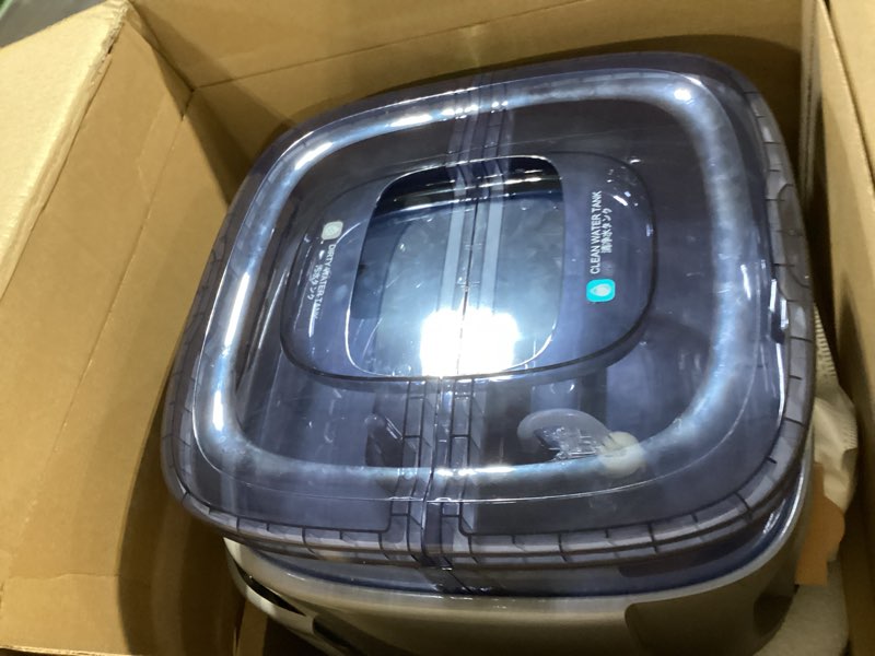 Condition photo showing Good Condition for lefant lidar robot vacuum and mop, 20000pa suction, 90-day self-emptying, obstacle avoidance, auto mop washing&drying, all-in-one for pet hair carpet, 5g wifi alexa/app/iwatch control, m3 max gray