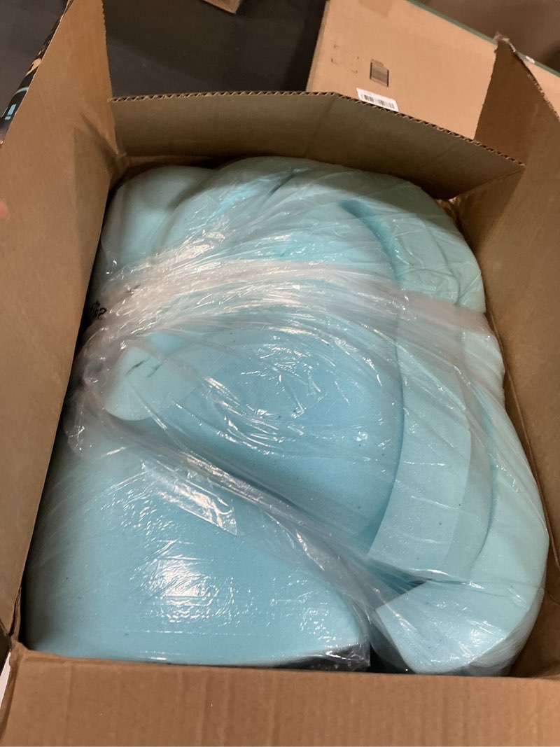 Condition photo showing Good Condition for masvis twin size dual layer 4 inch memory foam mattress topper, 2 inch gel memory foam and 2 inch cooling pillow top mattress pad cover for back pain, medium support twin 2"memory foam+2"mattress topper