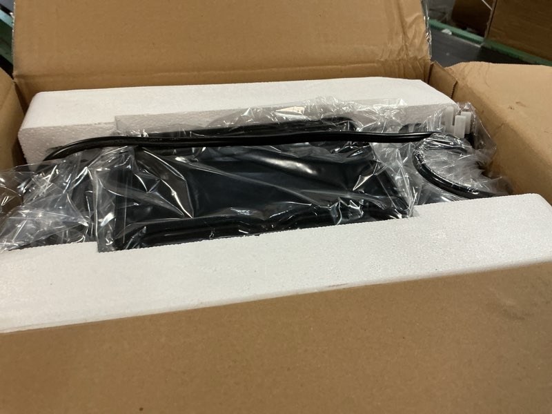 Condition photo showing As Is for Aeitto Nugget Ice Maker Countertop, Pellet Ice Machine Soft Chewable Ice 40lbs/Day, One-Click Operation, Auto Self-Cleaning Crushed Ice Makers Stainless with Scoop for Home/Kitchen/Office (Silver)