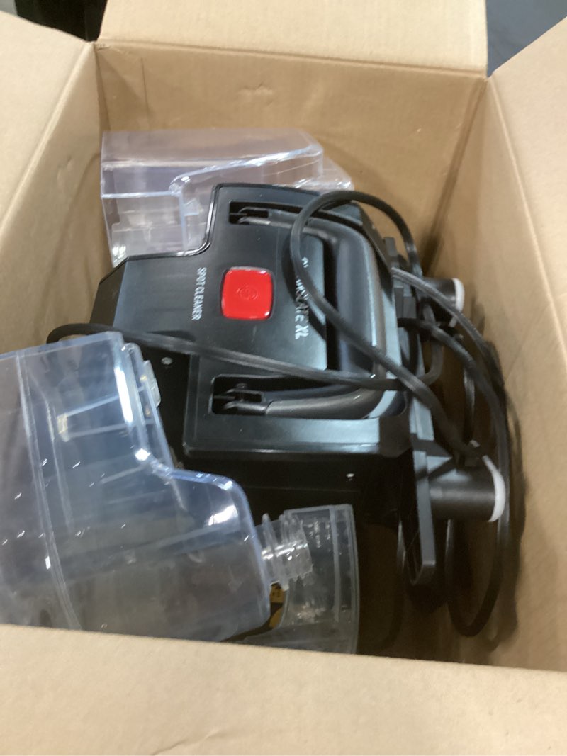 Condition photo showing Good Condition for Hoover CleanSlate XL Deep Cleaning Carpet + Upholstery Spot Cleaner Machine with Specialized Tools, Permanent Stain Remover, Pair with Hoover Portable Spot Cleaner Solution