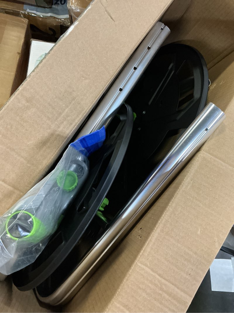 Condition photo showing Good Condition for garden water hose reel cart,holds 50-60 ft of 5/8 inch hose, portable hose pipe holder for outside black
