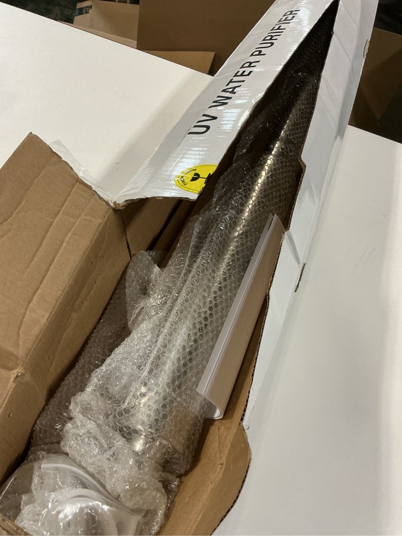 Condition photo showing Good Condition for 12GPM Ultraviolet Water Filter Replacement for Whole House Reverse Osmosis Drinking Water System, 3s to Fill a 200ml Water Cup, 55W,110V,+1 Extra UV Tube