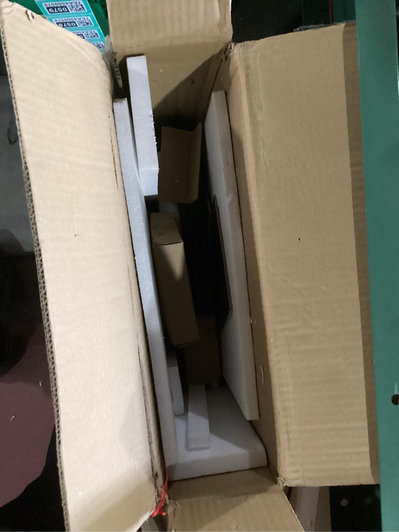 Condition photo showing New/Like New for tangkula wall mount bathroom cabinet wooden medicine cabinet storage organizer with 2-doors and 1-shelf cottage collection wall cabinet (grey)