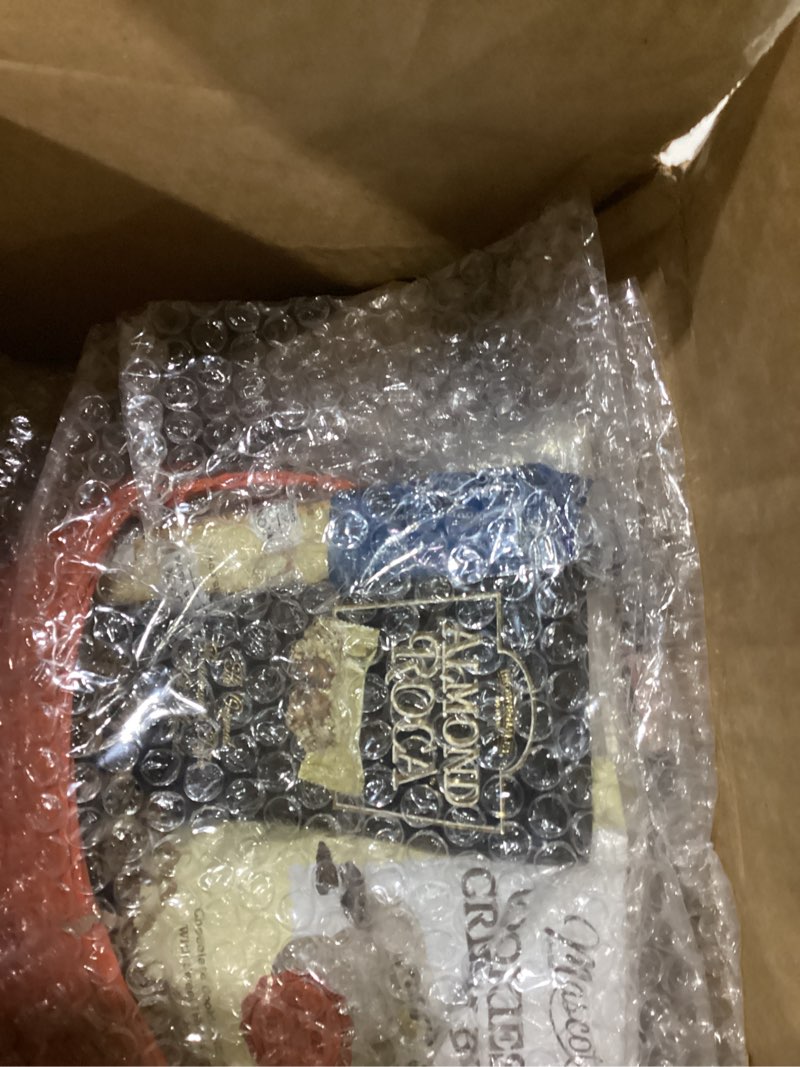 Condition photo showing New/Like New for best buy date 4/10/26***gift basket village: v.i.p. gourmet snacks - deluxe sausages, nuts, cheeses, and snacks assortment