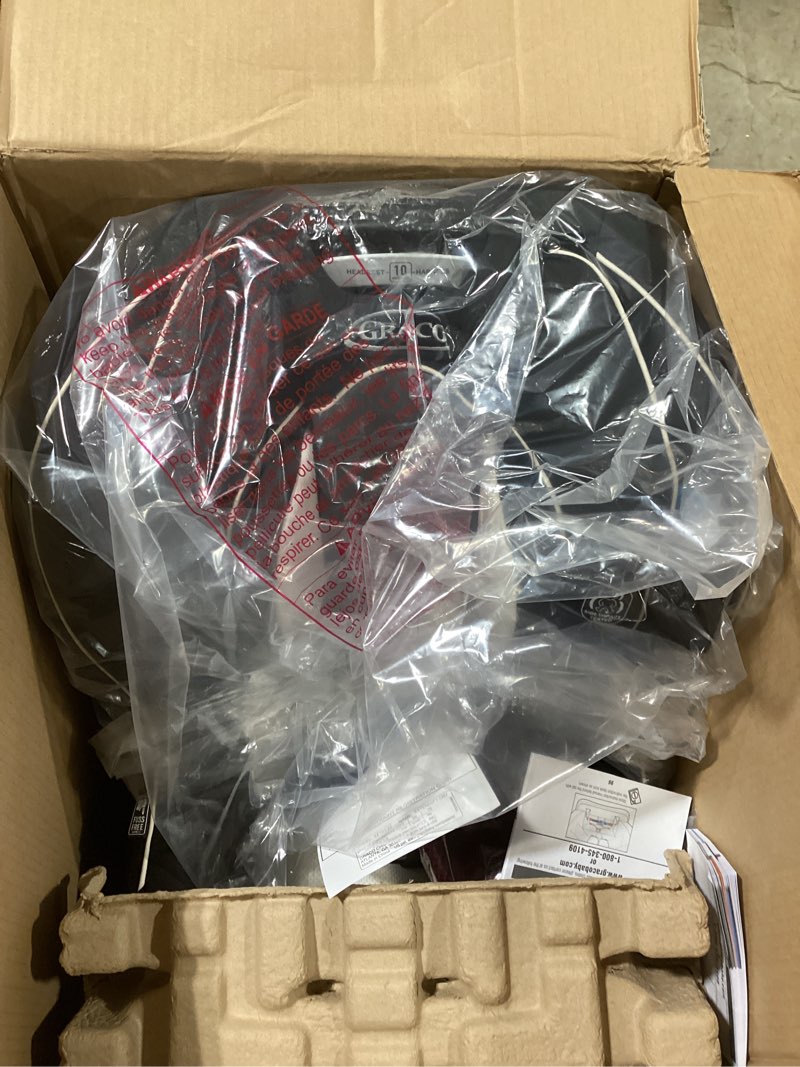 Condition photo showing New/Like New for Graco Extend2Fit Convertible Baby Car Seat, Rear and Forward Facing, Adjustable Extension Panel for Extra Legroom, Gotham 2-in-1 Gotham 2.0