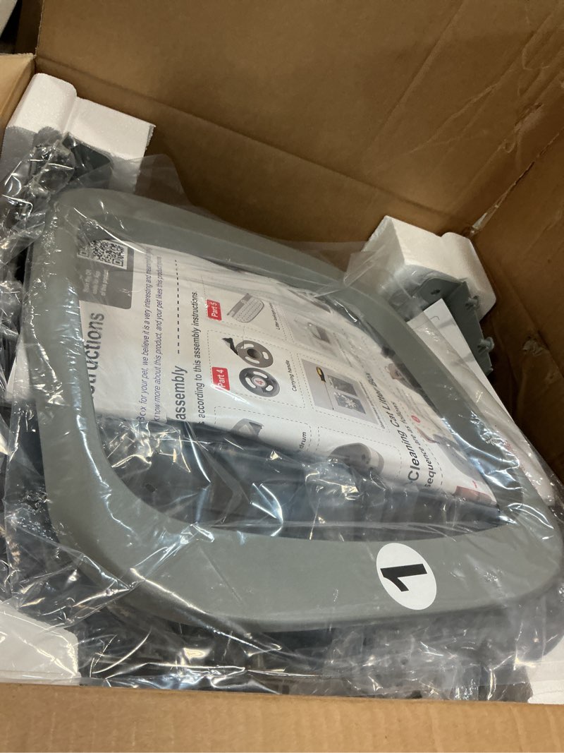 Condition photo showing Good Condition for Automatic Cat Litter Box Self Cleaning - APP Control - Weight Monitoring - Ultra-Quiet, Medium Cats and Kittens Litter Box, Safe Anti-Pinch?Assembly Required?- Grey