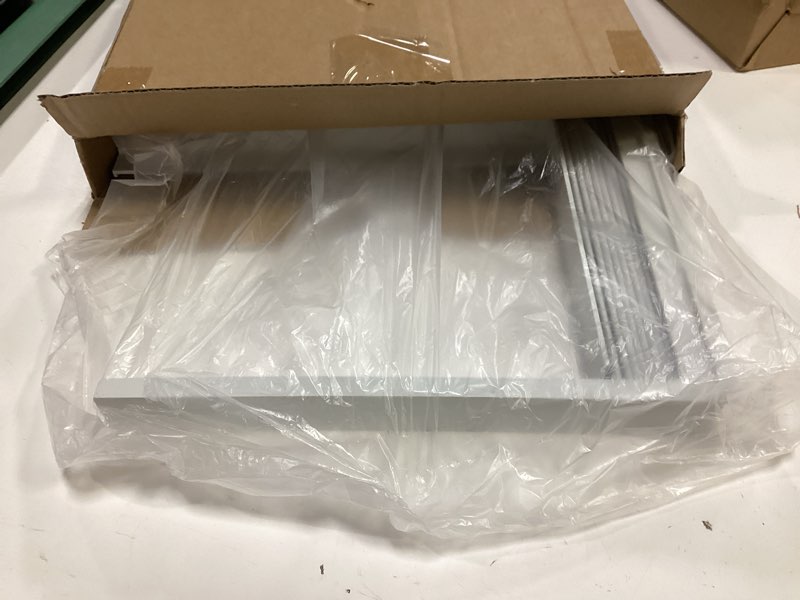 Condition photo showing Good Condition for mxclimate window air conditioner side panels with frame,window ac accordion filler curtain kit,adjustable insulation panels for window ac seal replacement screen (10,000 btu) 10000btu