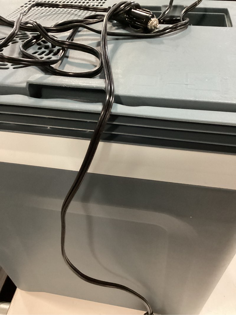 Condition photo showing Good Condition for topautogear 25l/30l portable electric cooler & warmer 32?-149?, small refrigerator with handle, 110v ac and 12v dc car fridge, camping/outdoor/travel cooler for vehicles & trucks, grey 25l