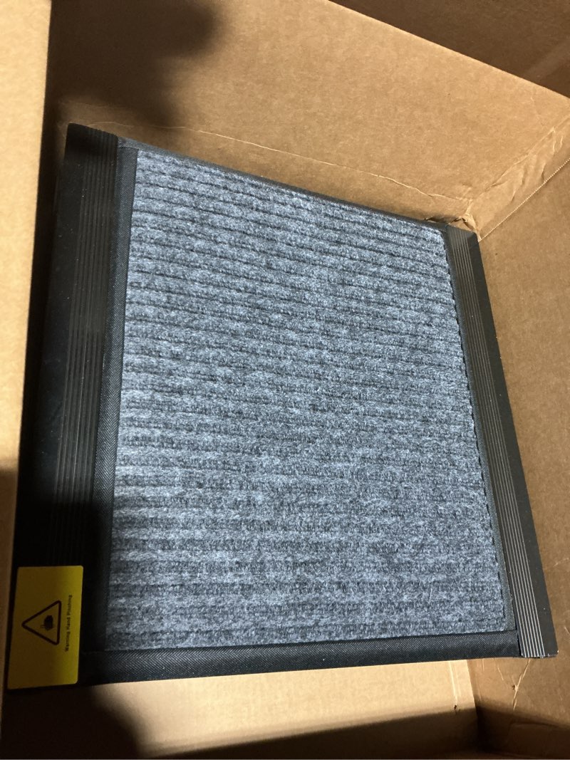 Condition photo showing Good Condition for dog ramp for car 63" long & 17" wide portable dog ramps for large dogs with non-slip rug surface dog car ramp for suv car & truck, folding dog ramp up to 250lbs