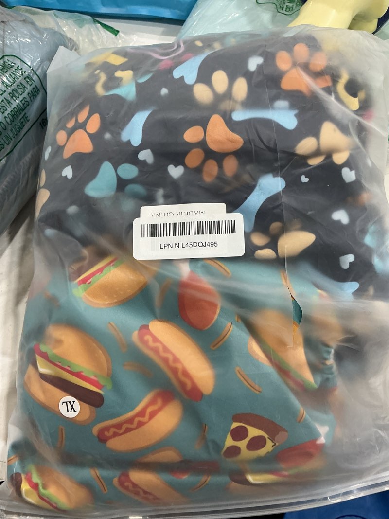 Condition photo showing New/Like New for bliwinpt dog diapers male large high absorbing belly bands for male dogs xl washable dog wraps with cute patterns 5packs (xl, 18” - 21” waist) cute color x-large (18" to 21")