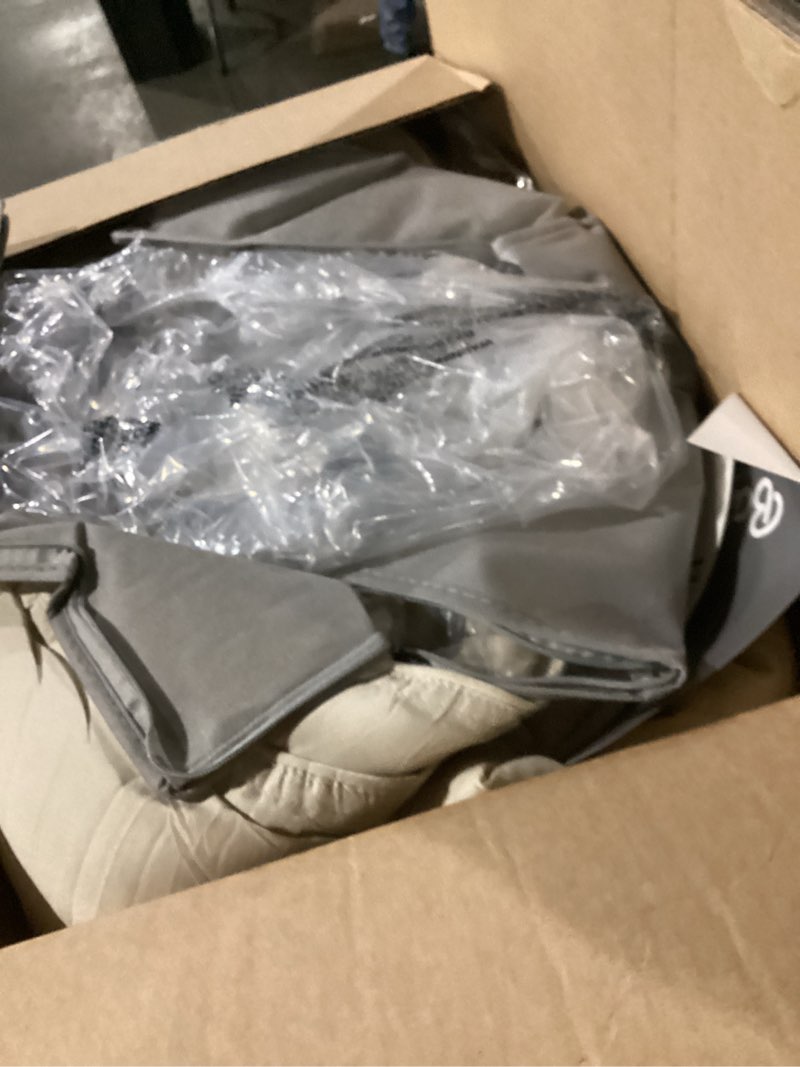 Condition photo showing Good Condition for bare home comforter set - oversized queen size - ultra-soft - goose down alternative - premium 1800 series - all season warmth (oversized queen, white) oversized queen 01 - white
