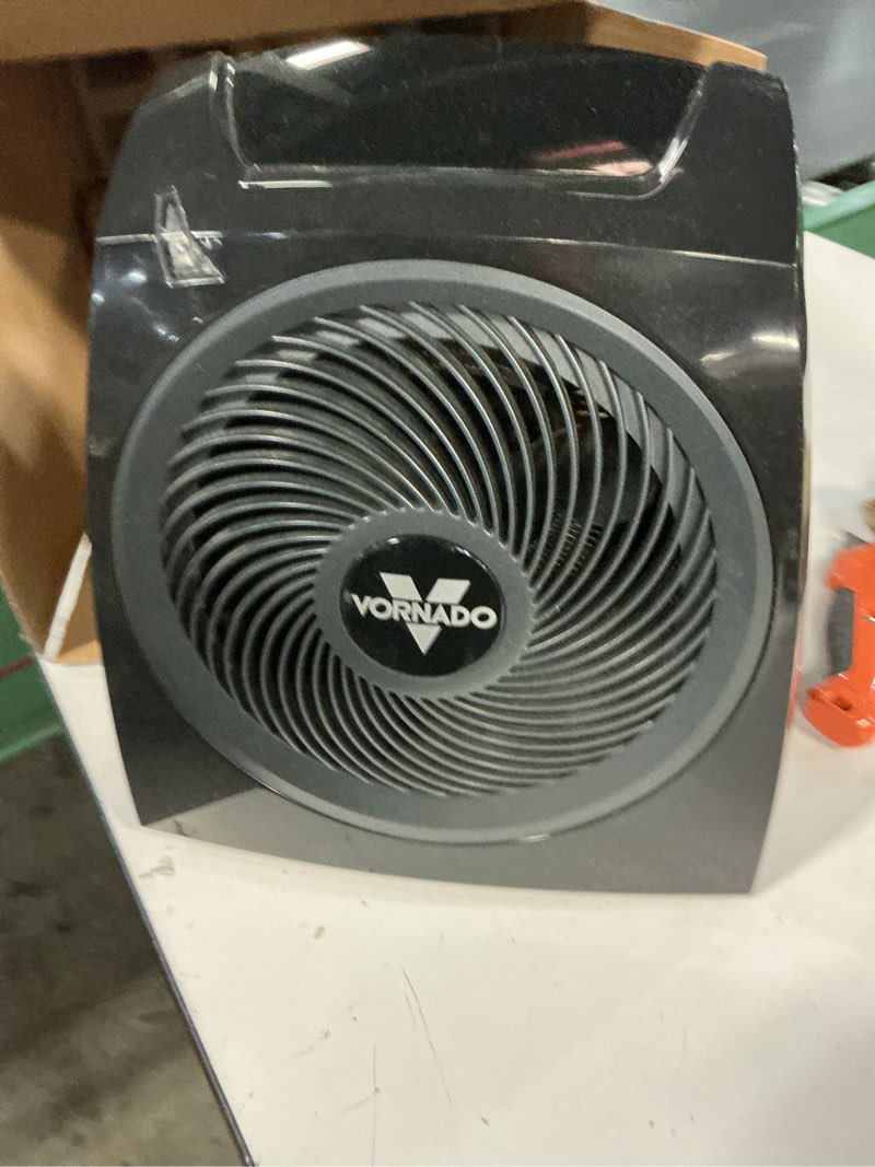 Condition photo showing As Is for Vornado TAVH10 (2025) Space Heater with Remote for Home, Fan Only Option, Digital Display with Adjustable Thermostat, Advanced Safety Features, Timer, Auto Climate Control, Heater for Bedroom, Black TAVH10 (2025 Model)