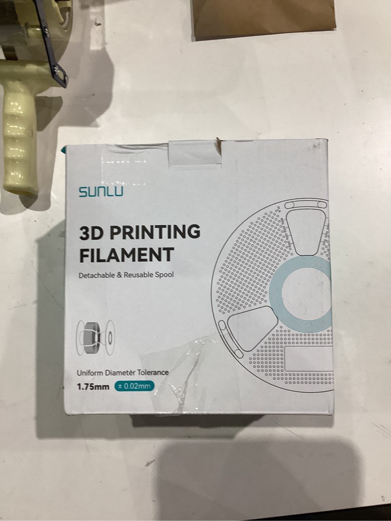 Condition photo showing New/Like New for SUNLU 3D Printer Filament PLA Plus 1.75mm 2KG, SUNLU Neatly Wound PLA Filament 1.75mm PRO, PLA+ Filament for Most FDM 3D Printer, Dimensional Accuracy +/- 0.02 mm, 1 kg Spool, 2 Packs, Black+White 2kg Pla Plus Black+white 2KG