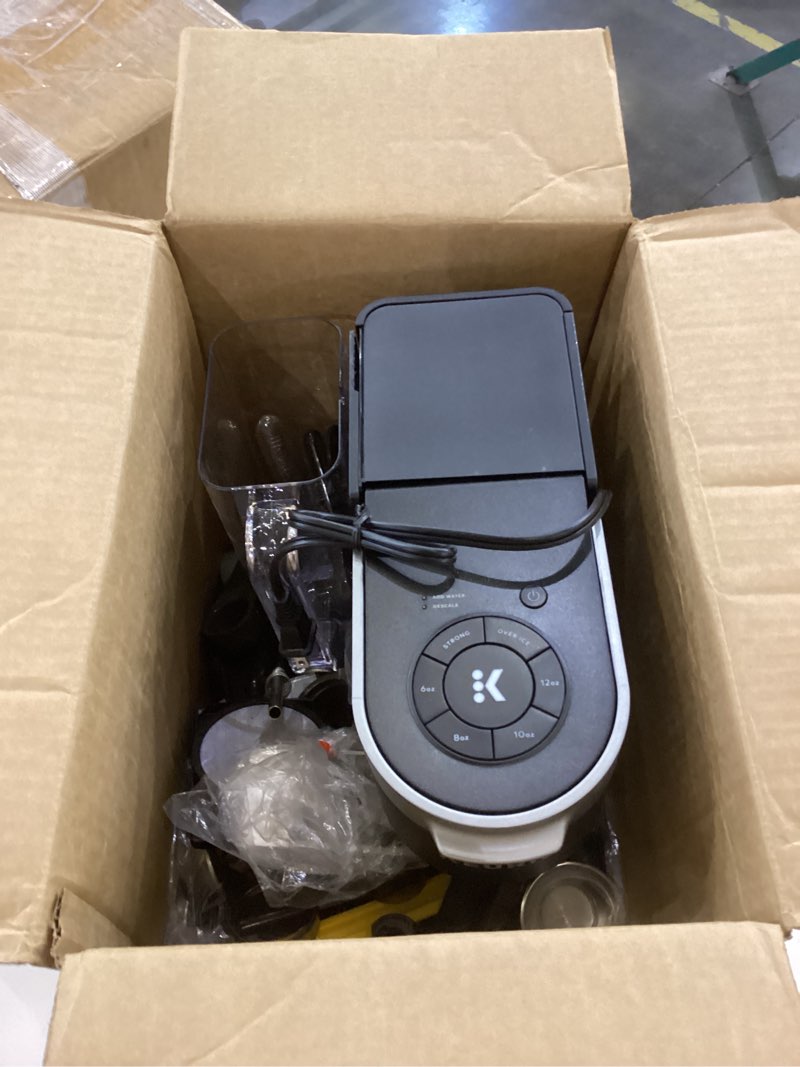 Condition photo showing As Is for Keurig K-Supreme Single Serve K-Cup Pod Coffee Maker, MultiStream Technology, 4 Brew Sizes, 66oz Dual-Position Removable Reservoir, Black