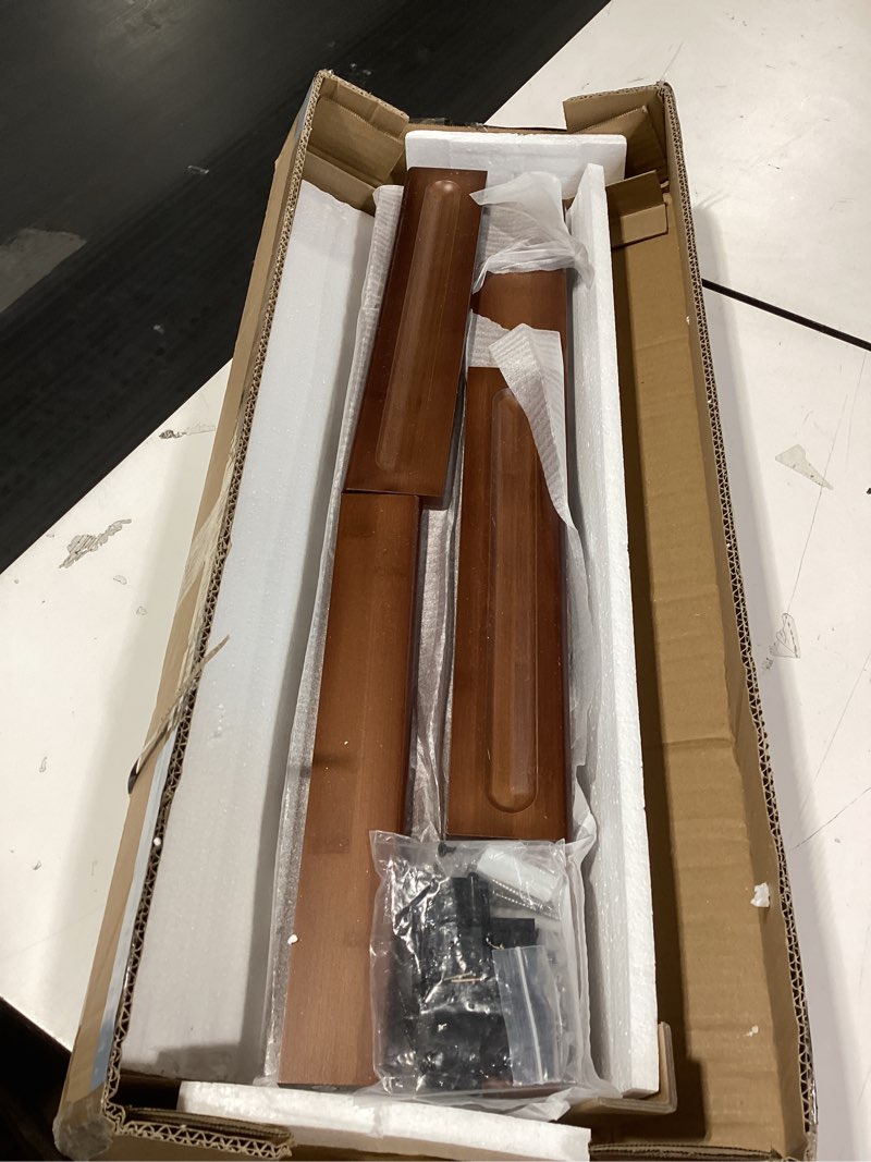 Condition photo showing Good Condition for xcsource pool cue rack only, pool stick holder wall mount, 6 pool billiard stick + ball set pool cue holder, pool table accessories for billiard room man cave cherry, 6 pool