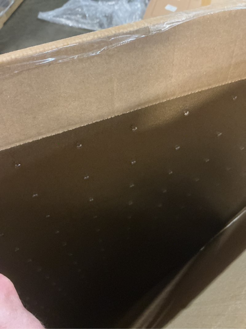 Condition photo showing New/Like New for kuyal office chair mat for carpet, 32x48 clear heavy duty computer chair mat, under desk protector carpeted floors mat, easy chair movement,ship flat 1 32" x 48"