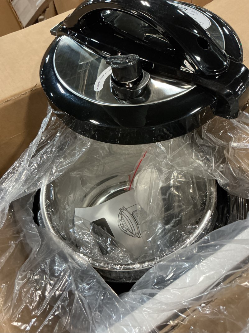 Condition photo showing Good Condition for 8qt stainless steel Pressure Cooker | 24-hour Presetting electric rice cooker, 14 in 1 slow cooker with temperature control | LED Multifunction Steamer, Food Warmer with nonstick pot