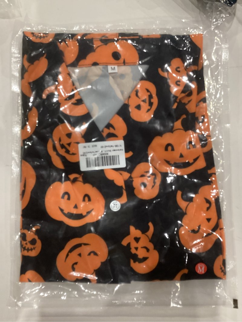 Condition photo showing As Is for Halloween T Shirt Women Sanderson Shirt Witches Graphic Tees Casual Short Sleeve Holiday Shirts Top Medium 196-yellow2