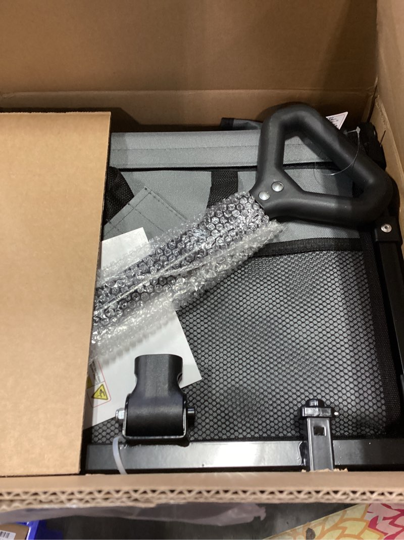 Condition photo showing New/Like New for Collapsible Wagon Cart Foldable - Lightweight Portable Heavy Duty Folding Beach Wagons with Wheels - Outdoor Utility Carts for Grocery, Camping, Shopping, Sports, Garden with Large Capacity Black