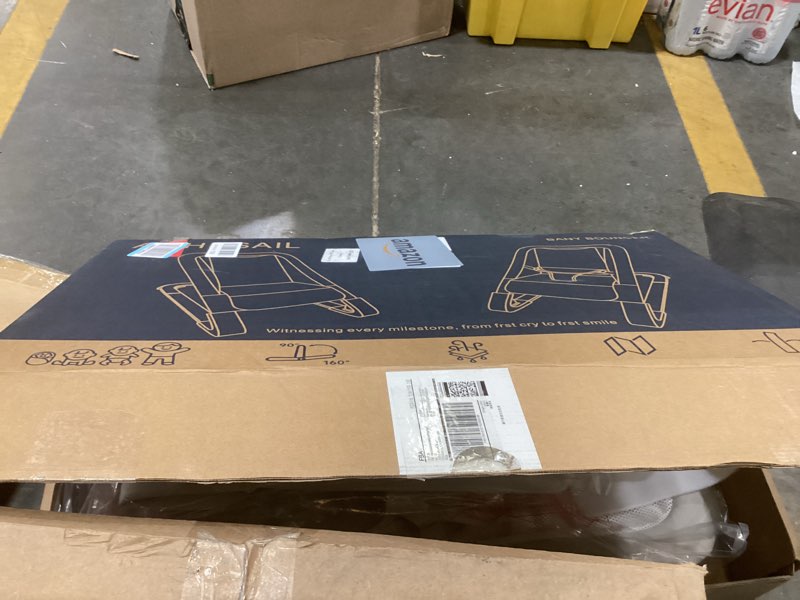 Condition photo showing Good Condition for Baby Bouncer for Newborns 0-12 Months: 0-5 Years Portable Infant Seat with Soft Grey Fabric, Adjusta