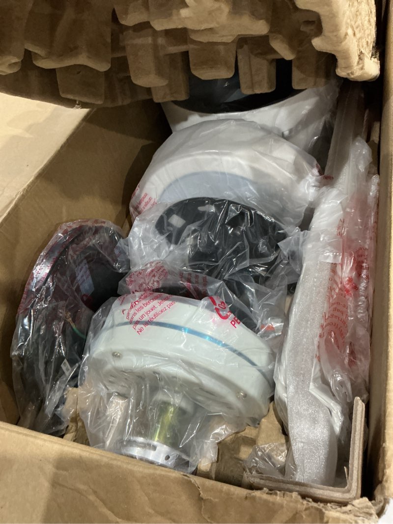 Condition photo showing Good Condition for minka-aire roto flush 52" hugger led ceiling fan f644l-whf - flat white