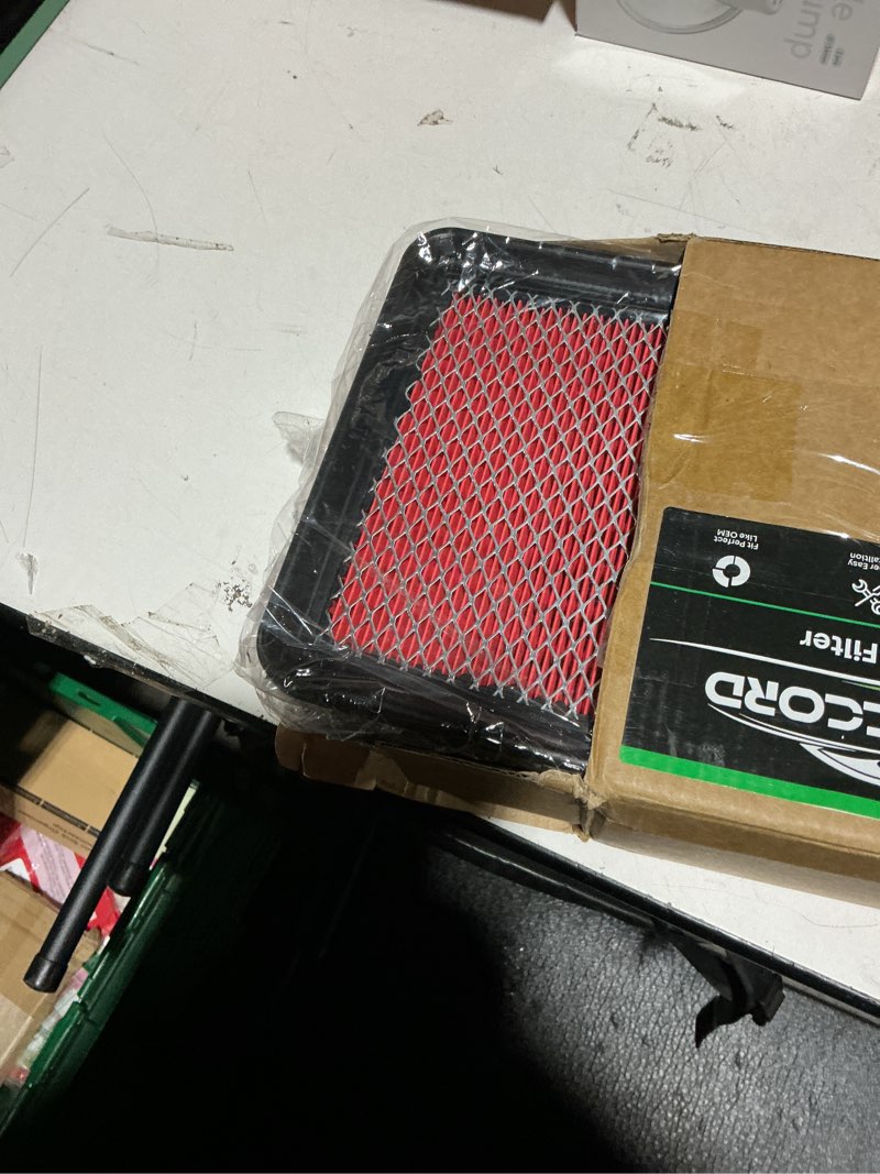 Condition photo showing New/Like New for 2-Pack Engine Air Filter Fits for 2023 2022 2021 2020 2019 Jeep Cherokee 2.4L/3.2L Air Filter Replacement 6824531AA Car Accessories (Not Fit for Grand Cherokee) 2019-2023 Jeep Cherokee