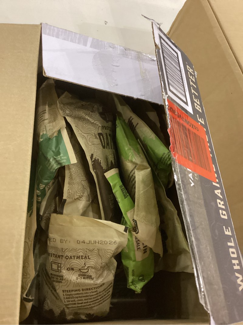 Protein packed oatmeals 12g protein 