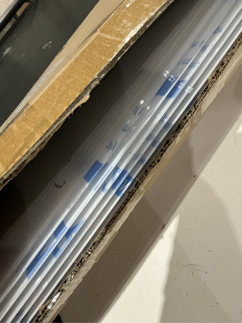 Condition photo showing Good Condition for ?0.24''?12pcs? polycarbonate greenhouse panels sheet?greenhouse replacement plastic panels?double layer clear polycarbonate roof panel??4' x 2' x 0.24''? 4' x 2' x 0.24'' clear 12