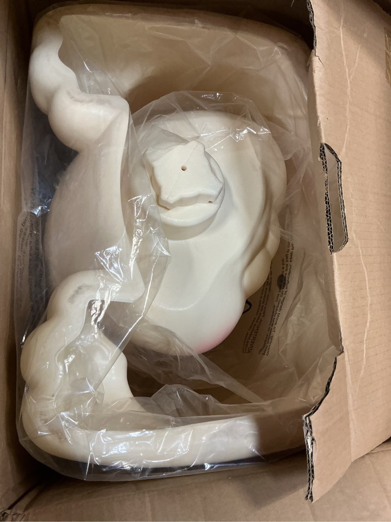 Condition photo showing Good Condition for lighted blow mold easter bunny, outdoor decor, white, 60", by way 