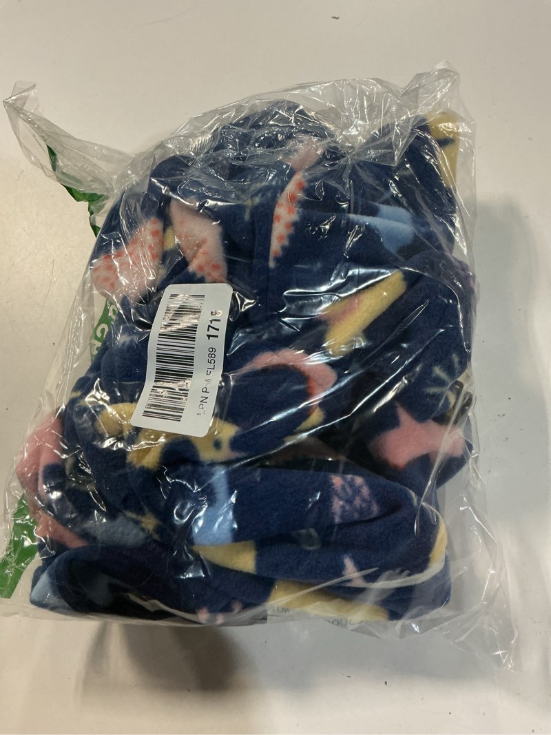 Condition photo showing New/Like New for ROZKITCH Dog Clothes Large Sized Pajamas, Pet Windproof Warm Cold Weather Jacket Vest with Reflective Zipper, Jumpsuit Apparel Outfit Clothes for Medium Dog Dinosaur L L(Back Length:19") BlueDinosaur