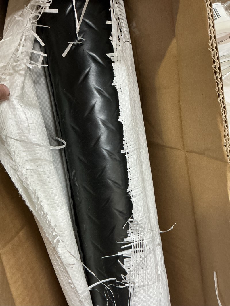 Condition photo showing Good Condition for 4 x 6 FT Garage Floor Mat, Diamond Plate Rubber Flooring Roll, PVC Garage Flooring Rolls for Under Car, Large SUVs, Pickup Truck, RV, Gym 4 x 6Ft