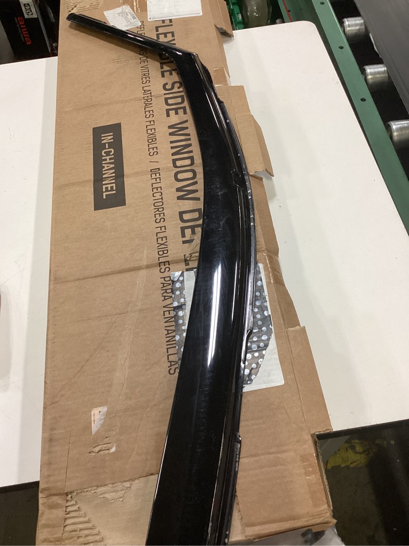 Condition photo showing As Is for voron glass in-channel extra durable rain guards for honda passport 2019-2025, window deflectors, vent window visors, 4 pieces - 200719