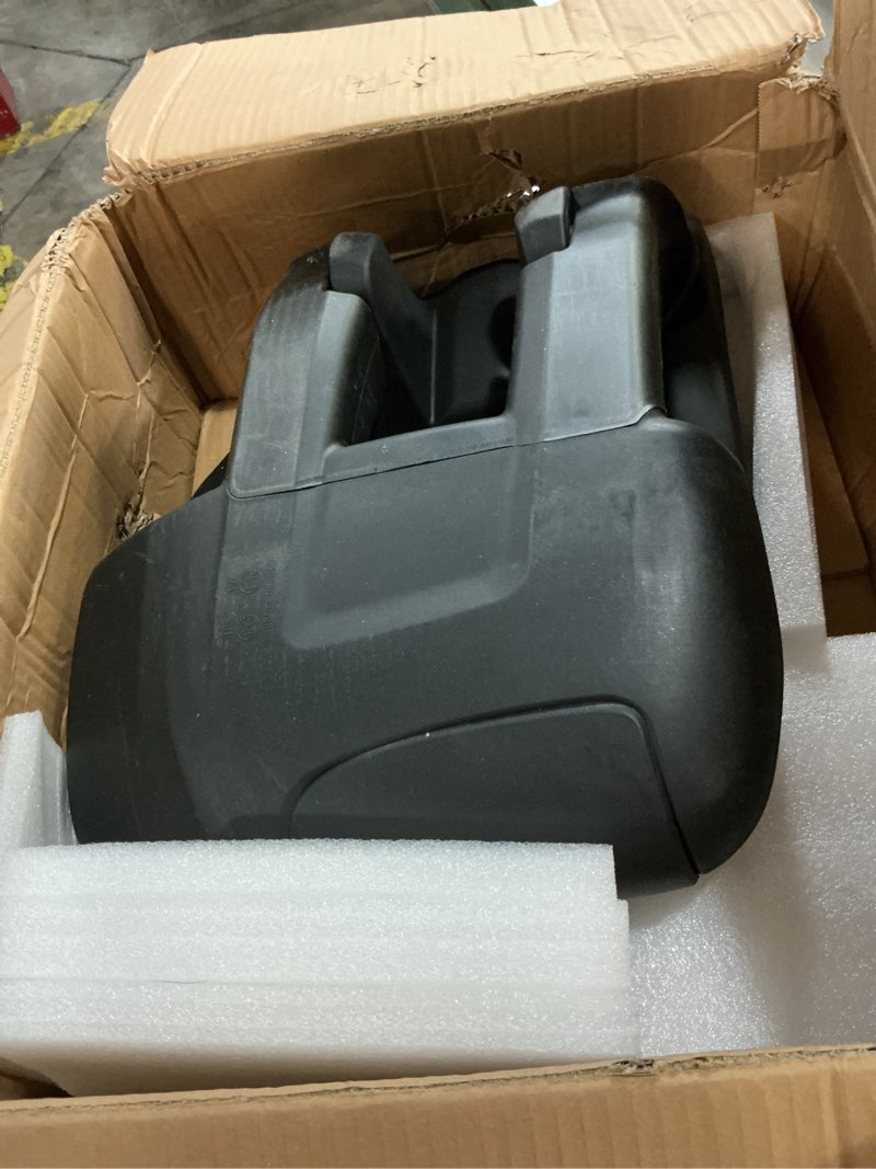 Condition photo showing As Is for right passenger side mirror long arm compatible with 2015-2025 ford transit 150 250 350 350hd right side rear door mirror w/o signal light and blind spot sensor w/o signal light + w/o blind spot sensor passenger side(rh)
