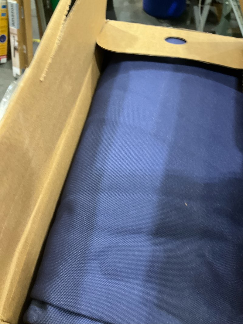 Condition photo showing New/Like New for Favoyard Outdoor Seat Cushion Set 24 x 24 Inch Waterproof & Fade Resistant Patio Furniture Cushions with Removable Cover Deep Seat & Back Cushion with Tie Straps for Chair Sofa Couch Blue 24 x 24 Inch