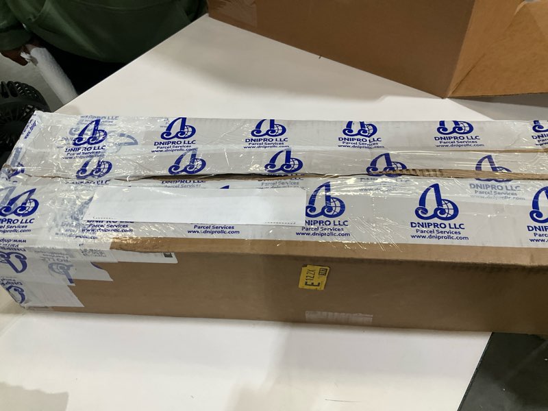 Condition photo showing As Is for window blinds 