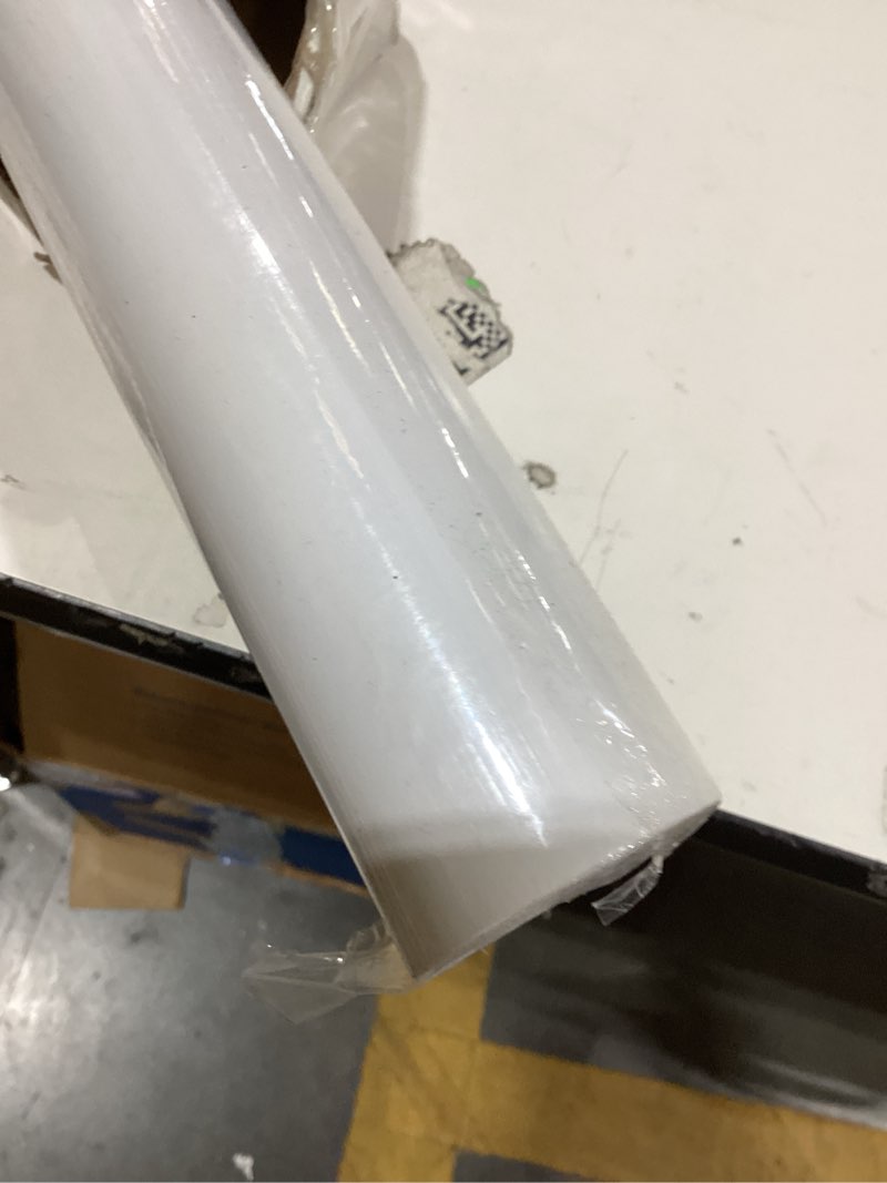 Condition photo showing New/Like New for TANONE White Contact Paper 23.6" x 216.5" Self Adhesive Removable Vinyl Film Decorative for Kitchen Countertops Cabinets Wardrobe Dressing Table Furniture 23.6" x 216.5" White - No Glitter