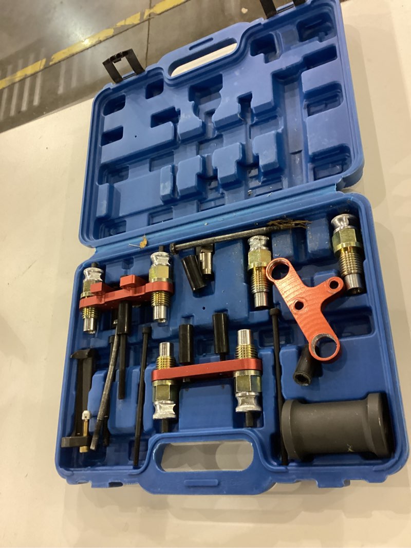 Condition photo showing As Is for Fuel Injector Removal Install Tool Kit Compatible with BMW N20 N26 N43 N47 N51 N52 N53 N54 N55 N57 N63 S63 Engine for 12 Models Engine