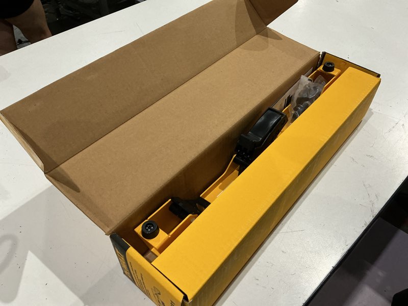 Condition photo showing Good Condition for dewalt miter saw mounting brackets, compatible with dw723, dwx723, dwx724, and dwx725 stands (dw7231) one size