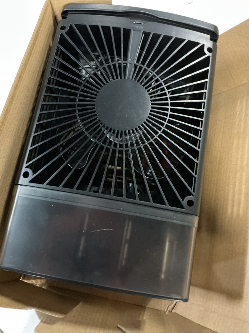 Condition photo showing As Is for (incomplete )portable air conditioners?upgraded portable ac small air conditioner personal air cooler mini evaporative cooler 3 wind speed portable small ac with 7 night light for room home bedroom office