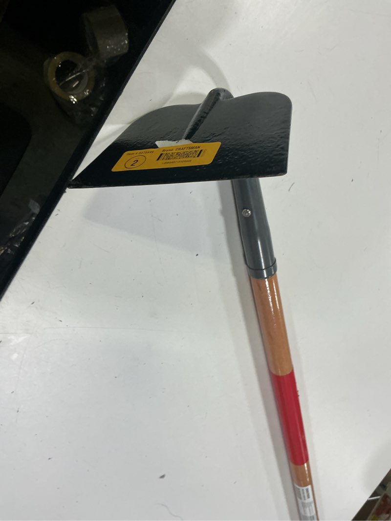 Condition photo showing Good Condition for 47 in. L Wood Handle 7 in. Steel Blade Ice Scraper With Grip